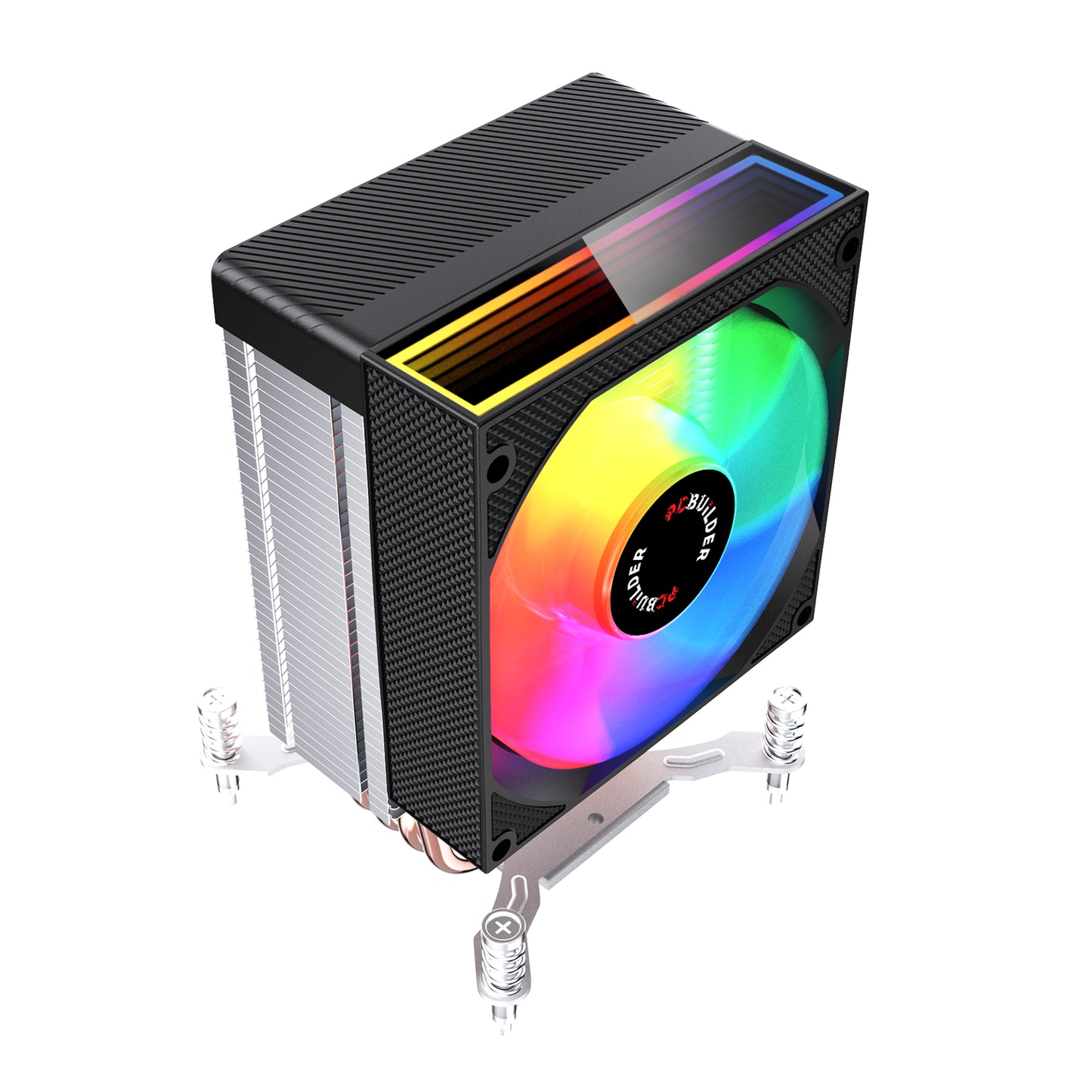 PCBuilder TYHPOON COOL 90mm Air CPU Cooler – Black