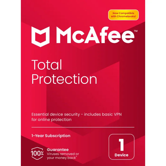 McAfee: Total Protection (1 year, 1 device)