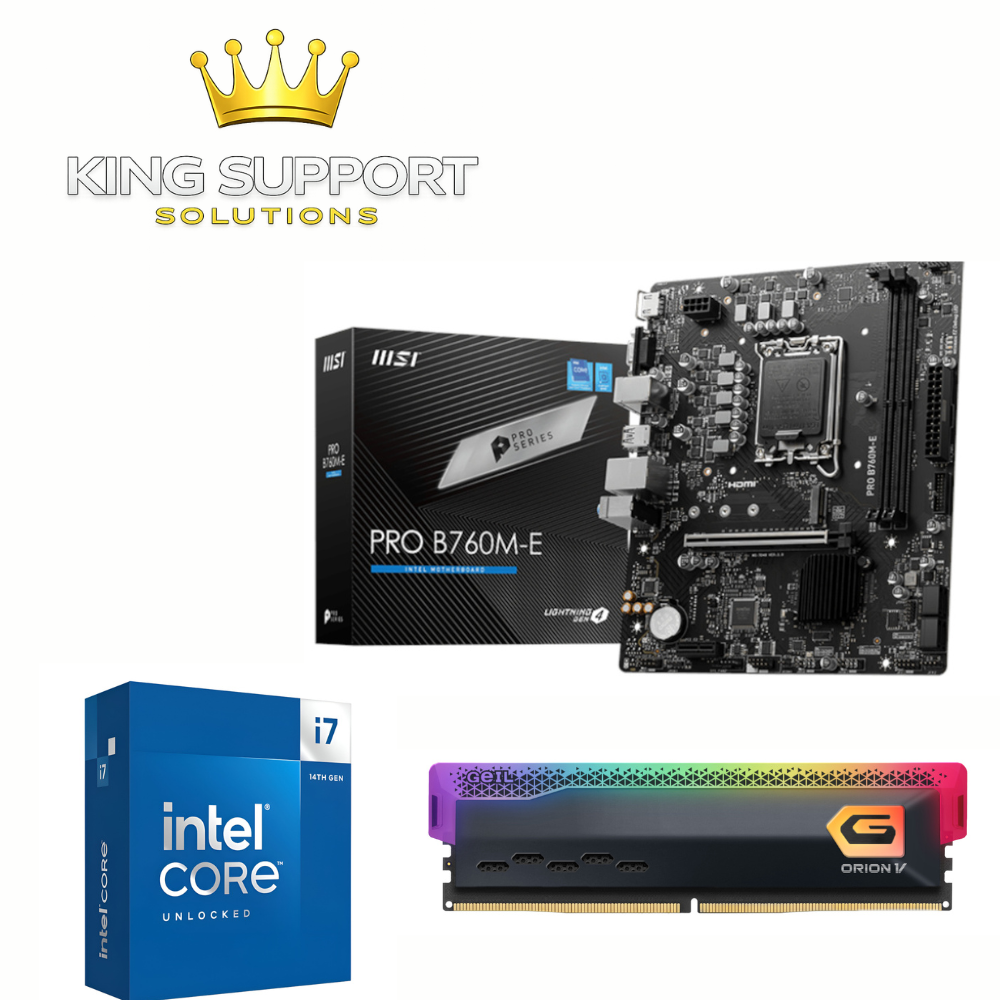 Intel Core i7 14700K / 32GB RAM / MSI B760M-E Pro Upgrade Kit