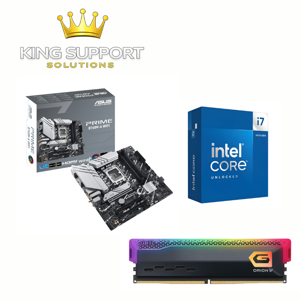 Intel Core i7 14700K / 32GB RAM / Asus Prime B760M-A WIFI Upgrade Kit
