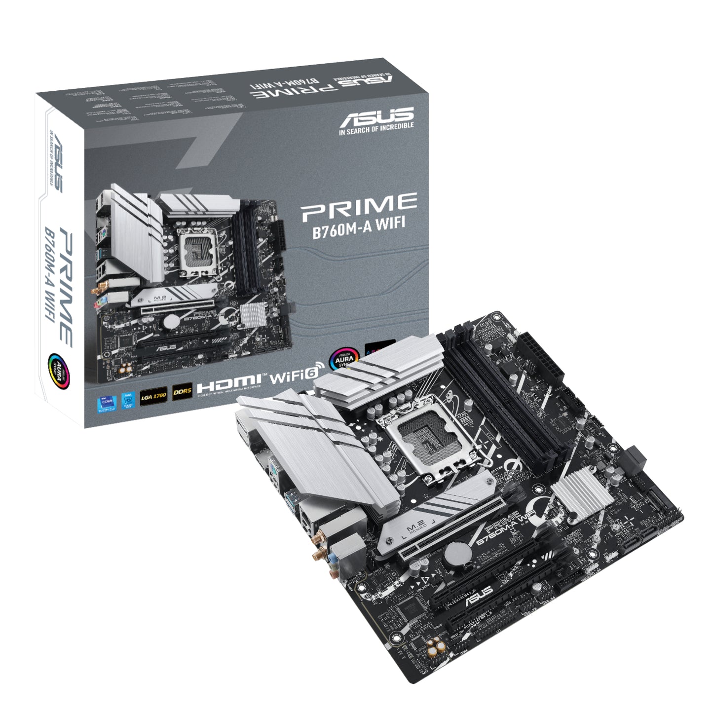 Intel Core i7 14700K / 16GB RAM / Asus Prime B760M-A WIFI Upgrade Kit