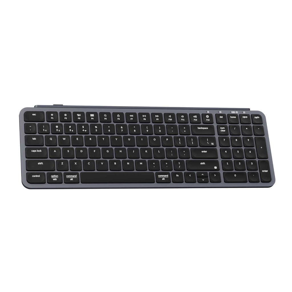 Keychron B2 Pro Ultra-Slim 96% Wireless Keyboard – Space Gray