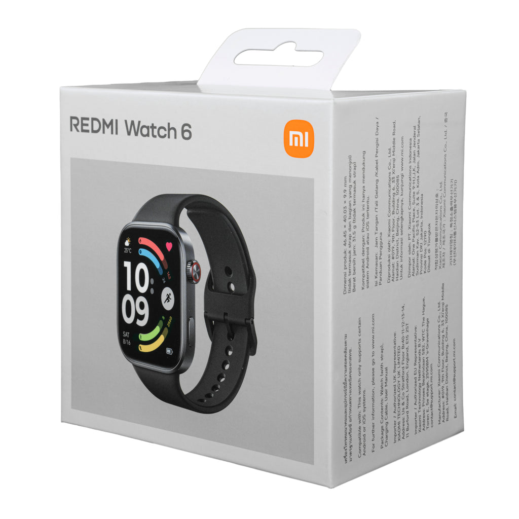 Xiaomi Redmi Watch 6 – Obsidian Black