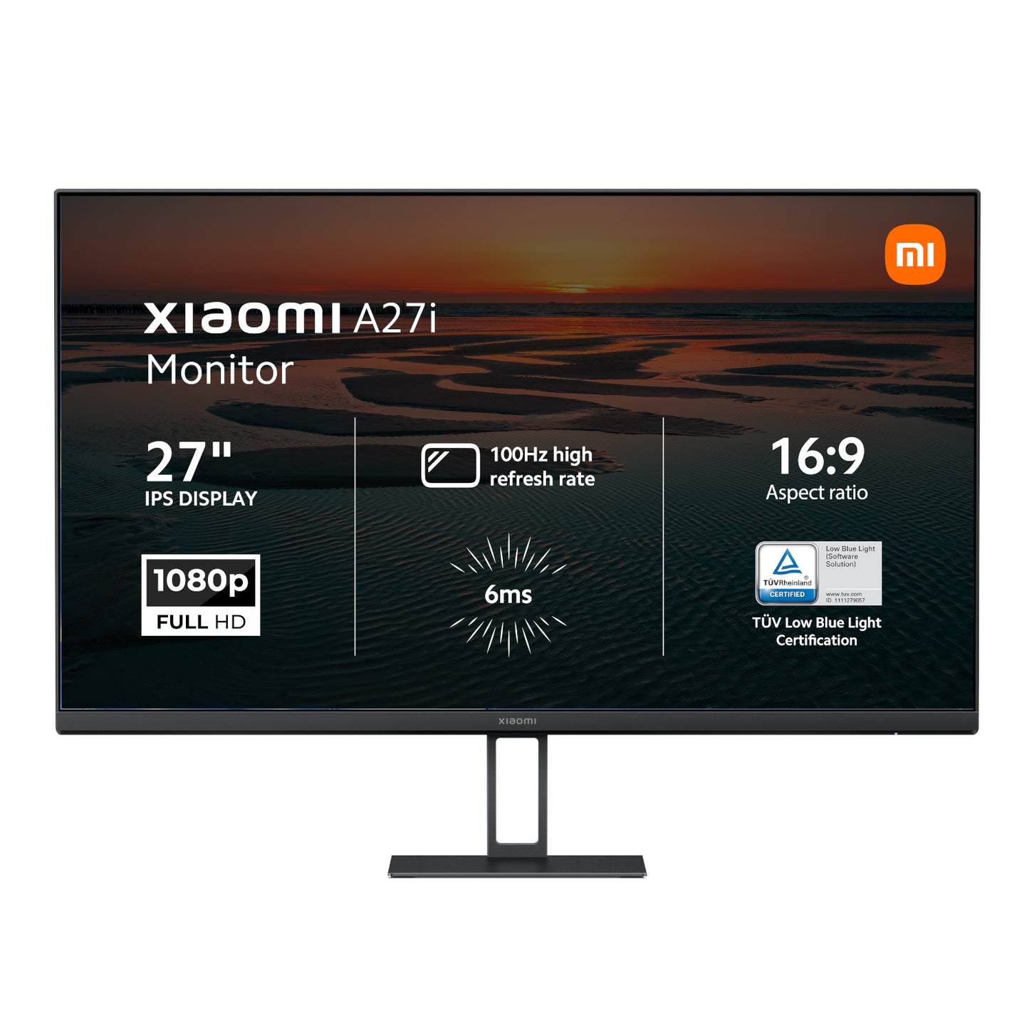 Xiaomi A27i 27″ Full HD 1080p IPS Monitor (100Hz, 6ms, & VESA Mount)