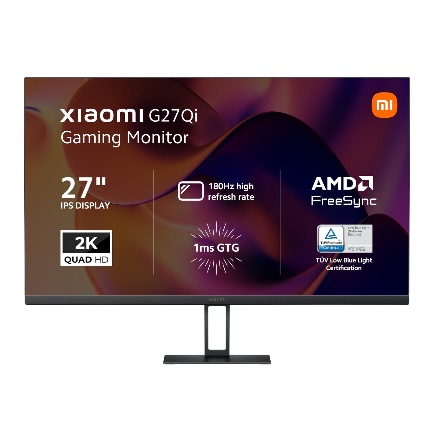 Xiaomi G27Qi 27″ 2K 1440p IPS Gaming Monitor (180Hz, 1ms)