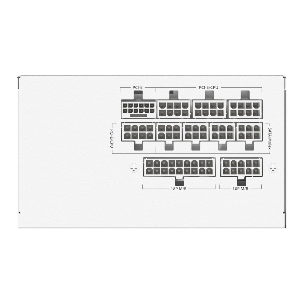 Antec GSK 850W GEN5 ATX3.1 & PCIE5.1 80 Plus Gold Fully Modular White