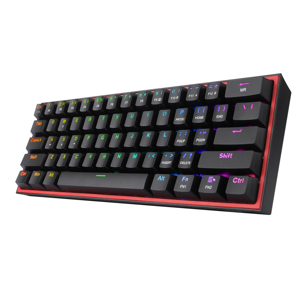 Redragon K617 FIZZ 60% Wired RGB Gaming Keyboard – Black