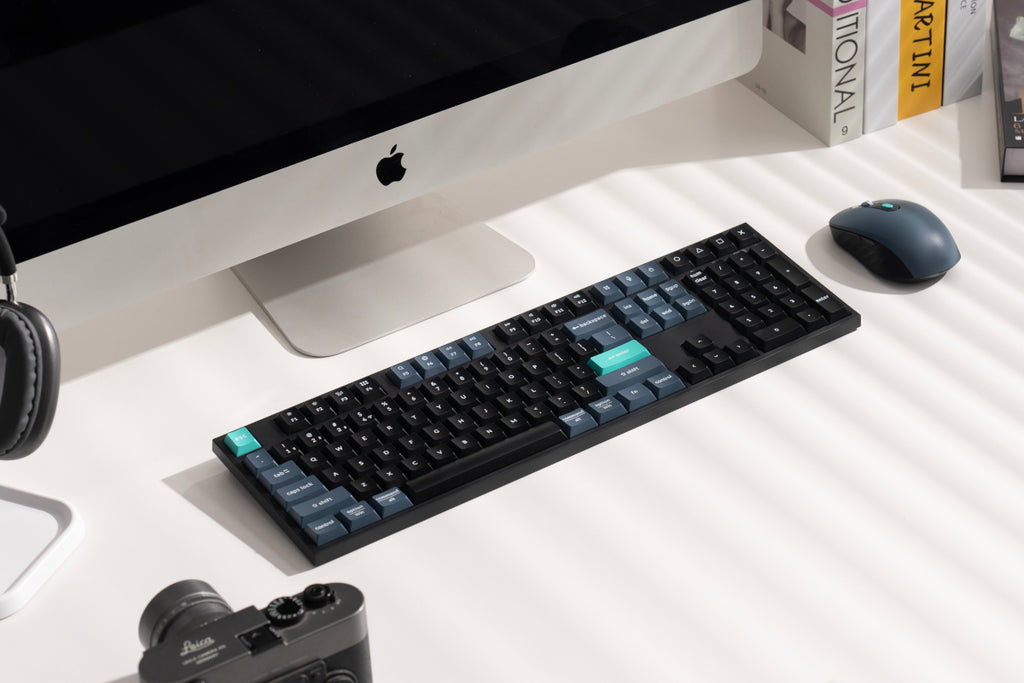 Keychron B36 100% Layout Wireless Keyboard and Mouse Combo – Black/Green