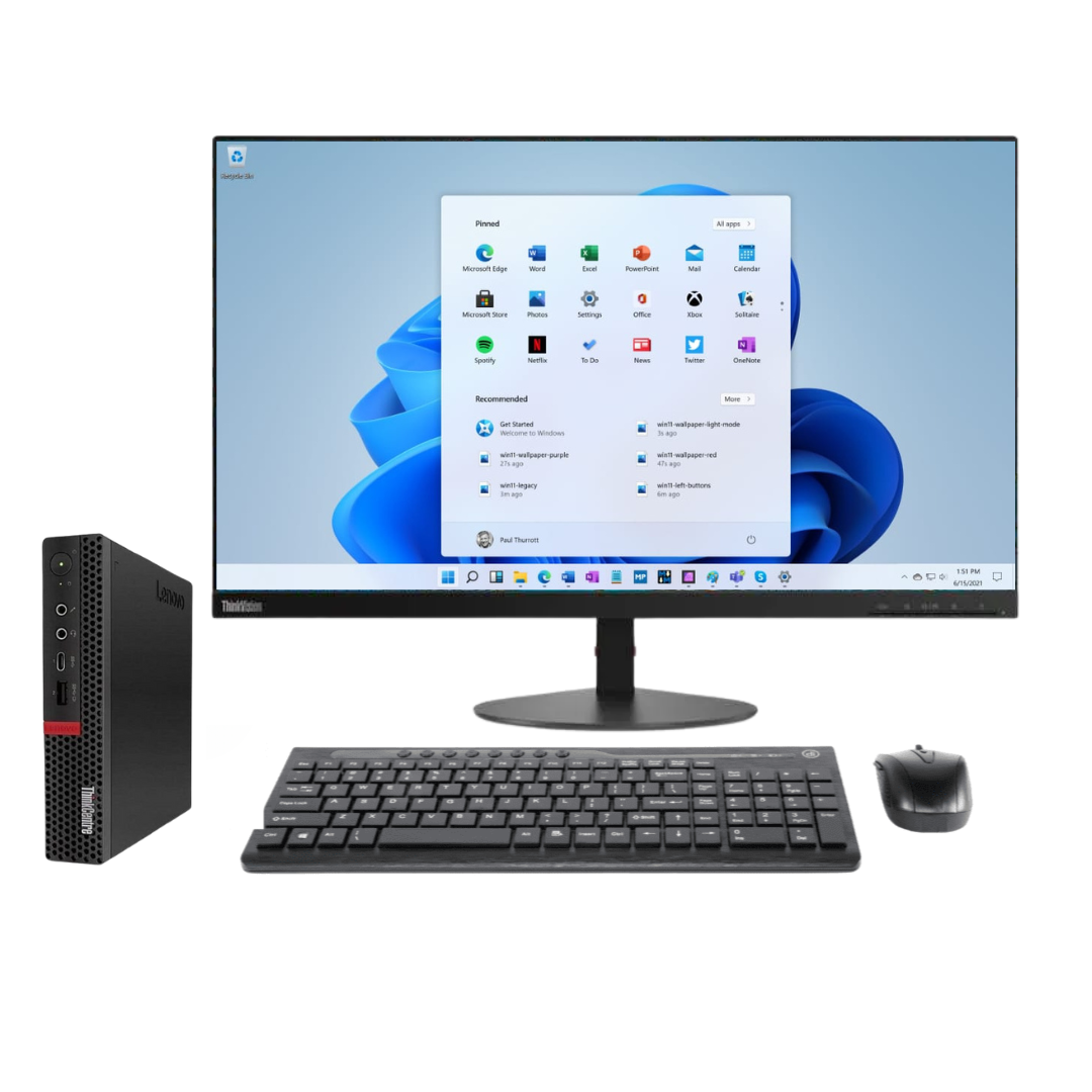 Lenovo ThinkCentre M720q Tiny Combo Deal