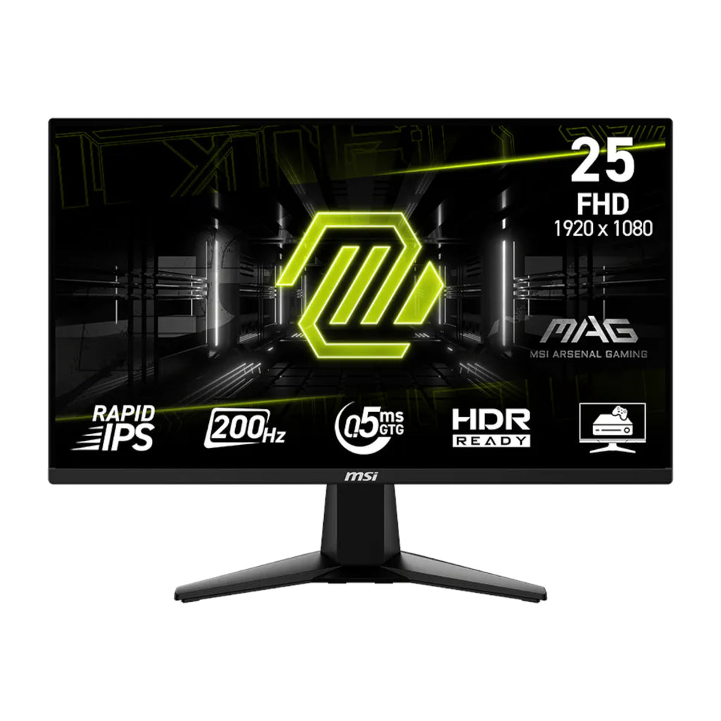MSI MAG 255F E20 25″ FHD 200Hz Rapid IPS Gaming Monitor