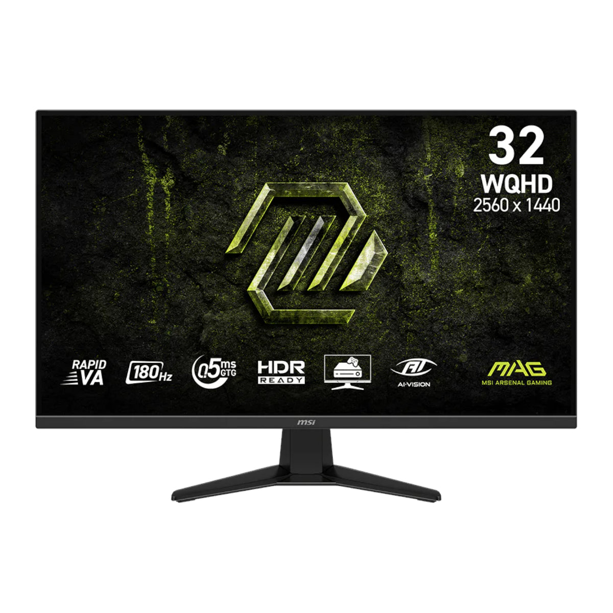 MSI MAG 325QF E18V 32″ WQHD 180Hz VA Gaming Monitor