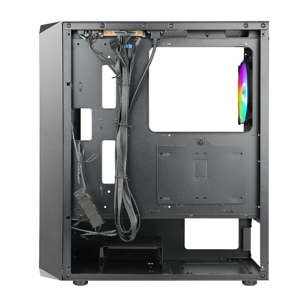 Antec NX292 ATX | Micro-ATX | ITX ARGB Mid-Tower Gaming Chassis – Black