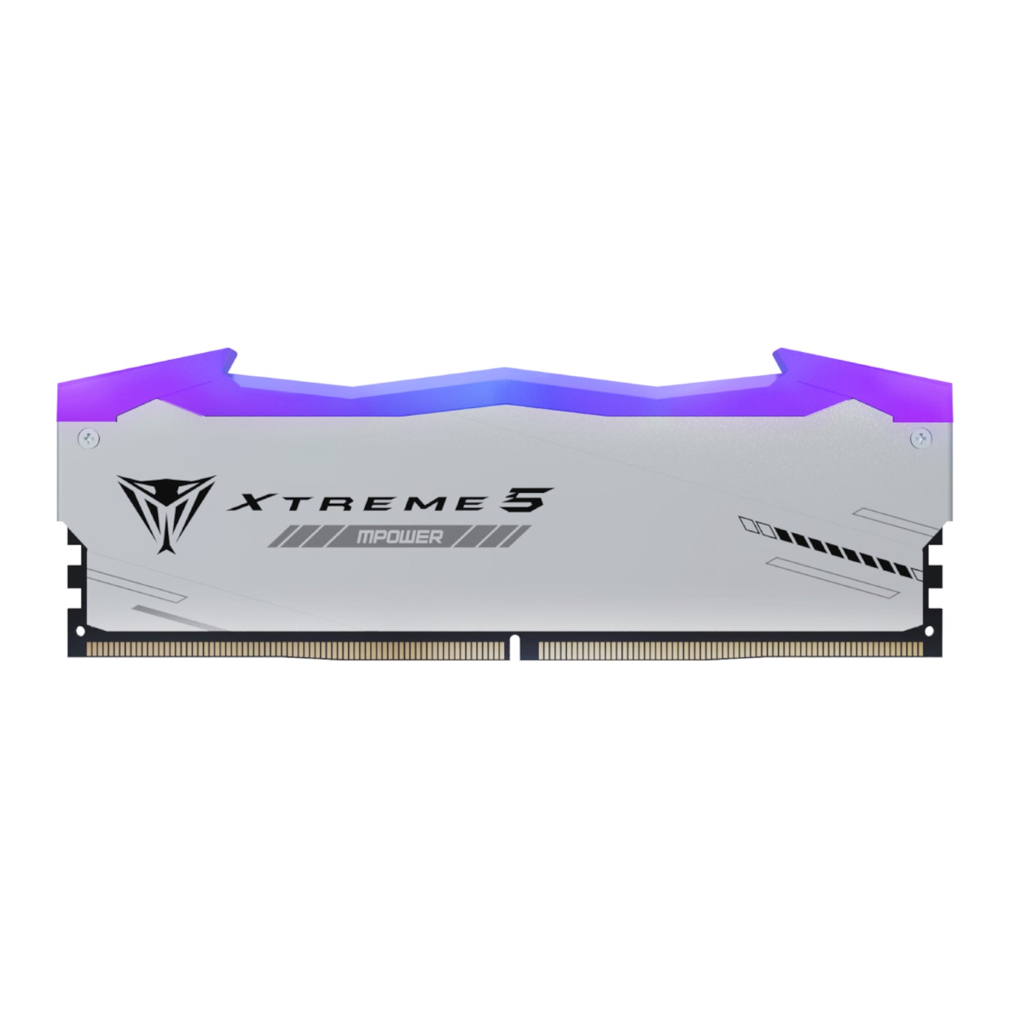 Patriot Viper Xtreme 5 RGB MPower 32GB 6000MHz DDR5 Desktop Gaming Memory Kit – Silver
