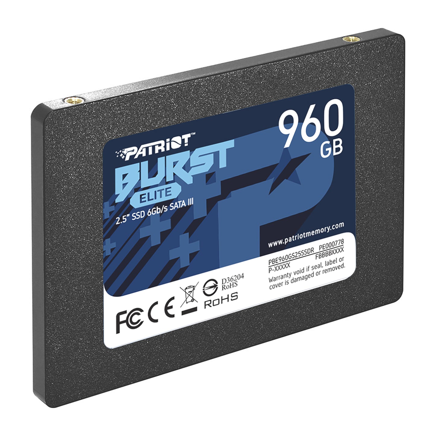 Patriot Burst Elite 960GB 2.5″ SATA III SSD