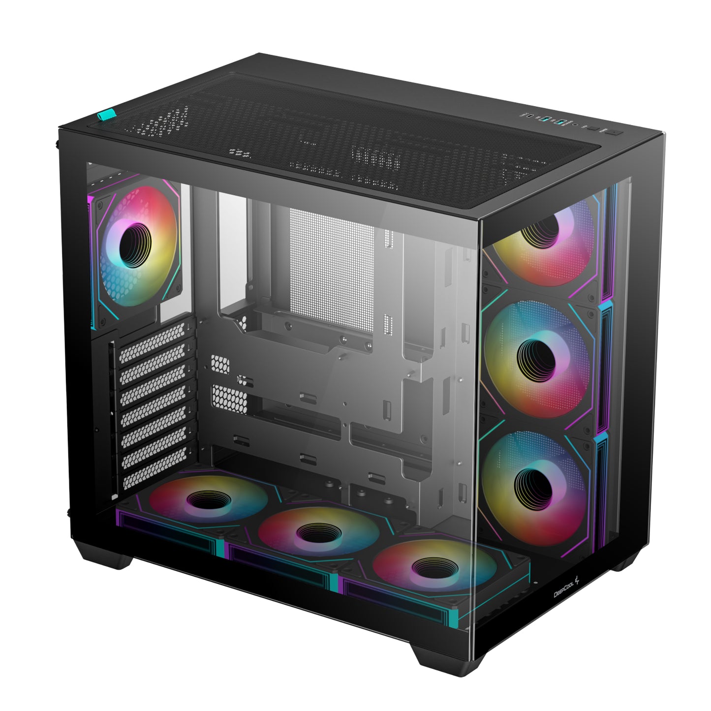 DeepCool CG530 7F ARGB ATX Gaming Chassis – Black