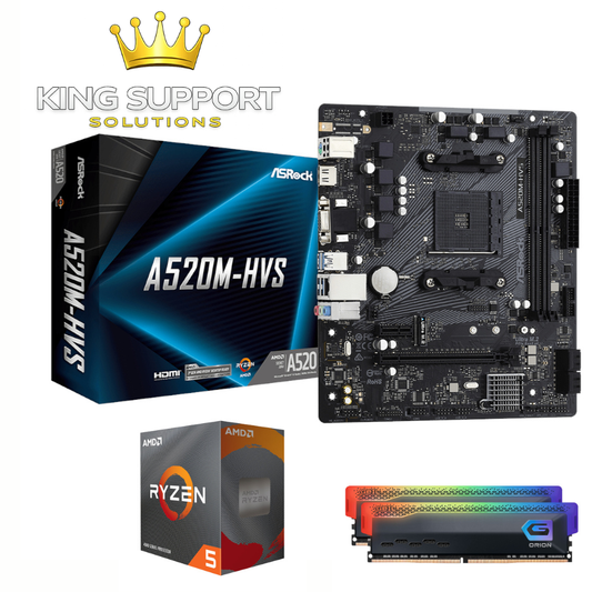 Ryzen 5 4500 / 16 GB RAM / ASRock A520M-HVS Upgrade Kit