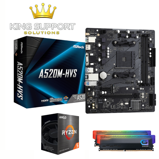 Ryzen 5 5600 / 16 GB RAM / ASRock A520M-HVS Upgrade Kit