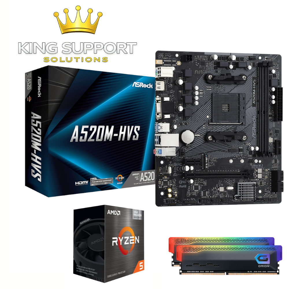 Ryzen 5 5600GT / 16 GB RAM / ASRock A520M-HVS Upgrade Kit