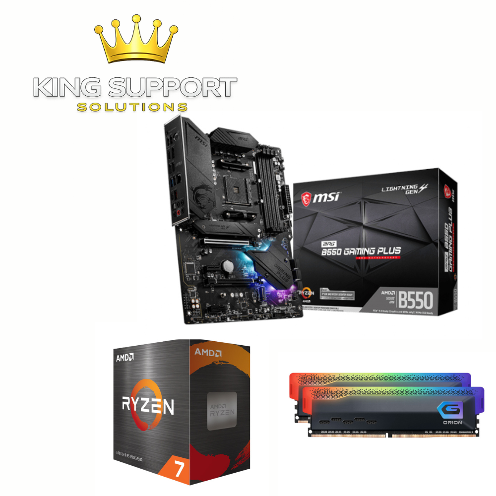 Ryzen 7 5700X / 16 GB RAM / MSI MPG B550 Gaming Plus Upgrade Kit