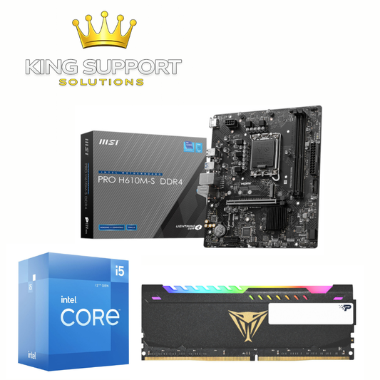 Intel Core i5 12400F / 16GB RAM / MSI H610M-S Pro Upgrade Kit