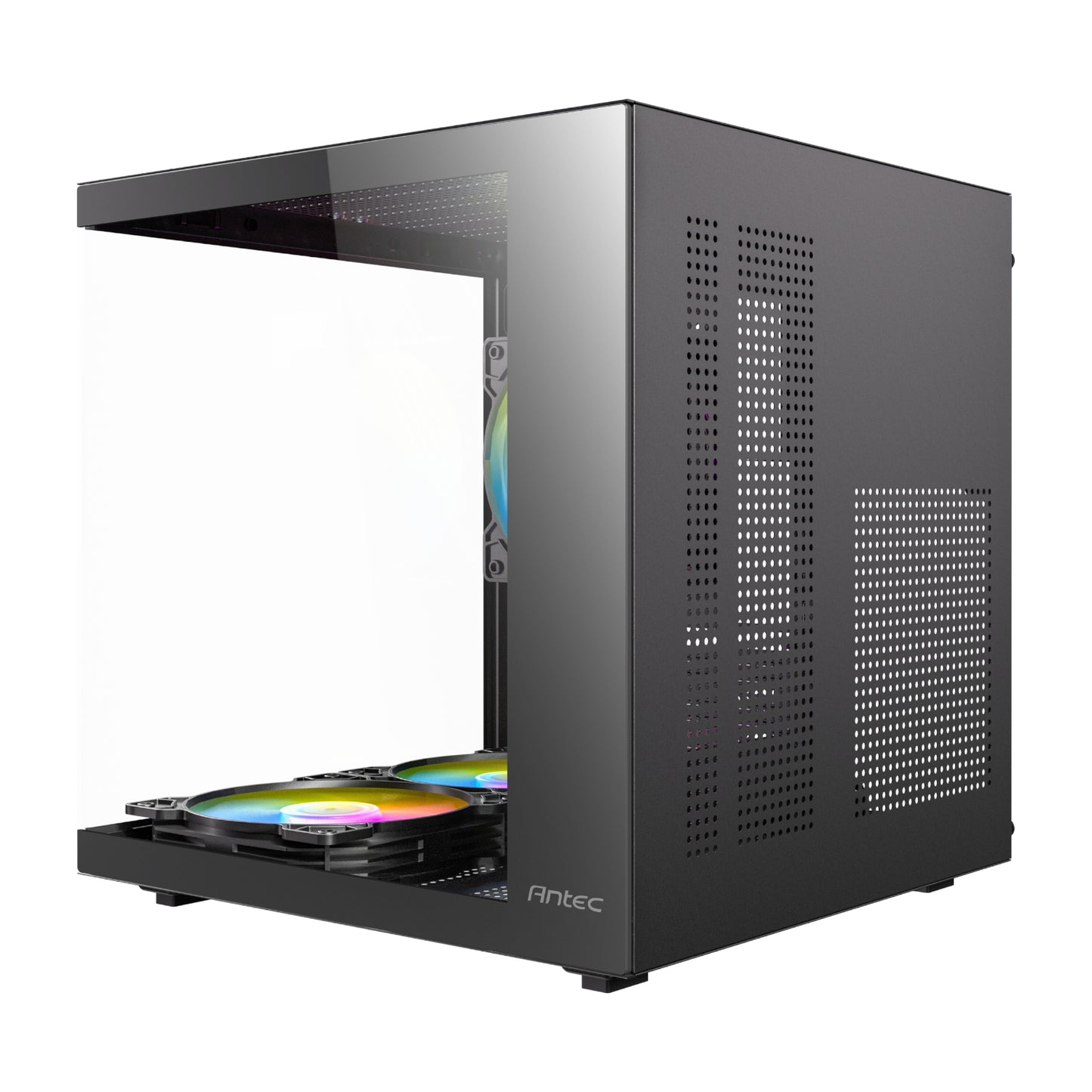 Antec VCX10M RGB Micro-ATX | ITX Mini -Tower Gaming Chassis – Black