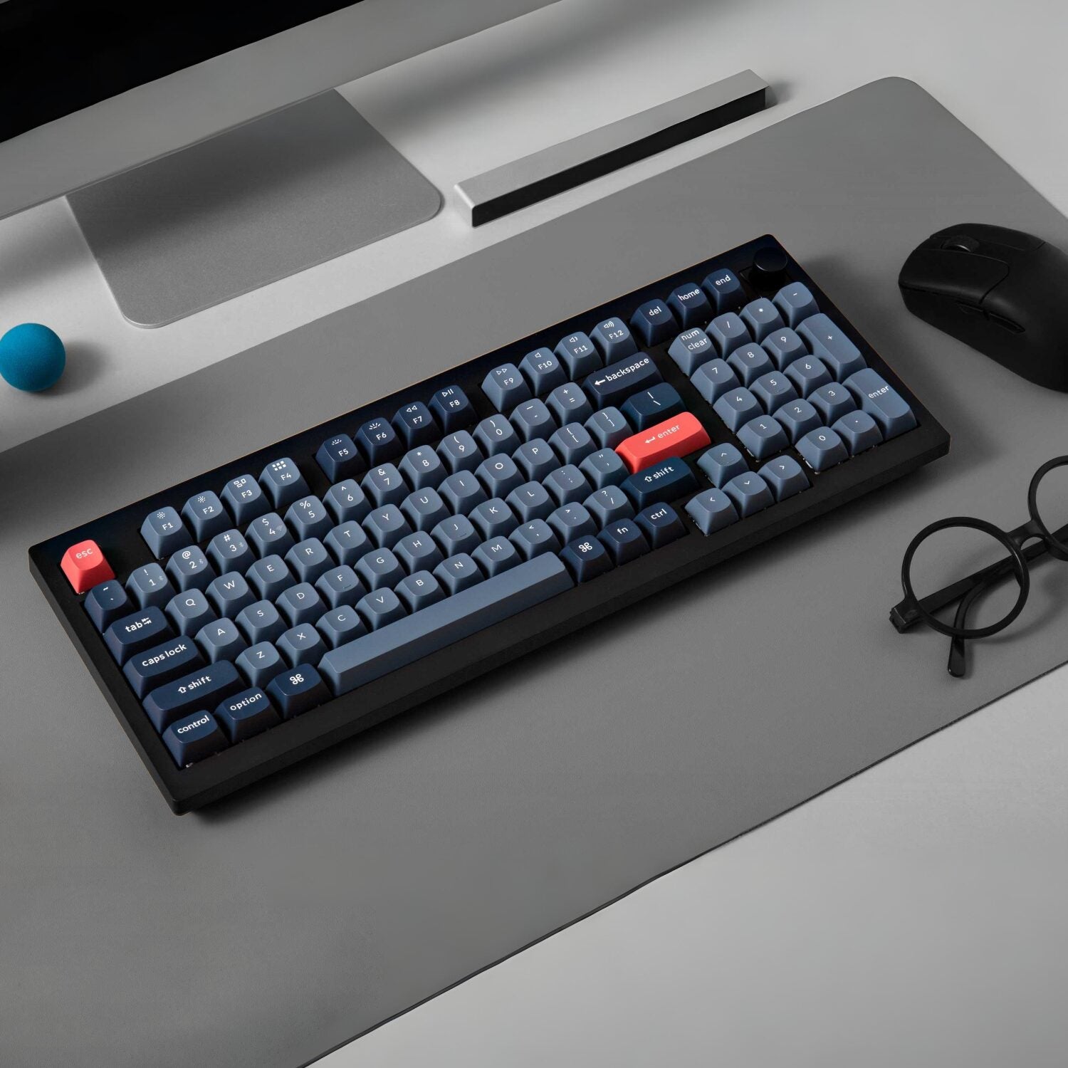 Keychron V5 Max Wireless Custom Keyboard – RED Switch